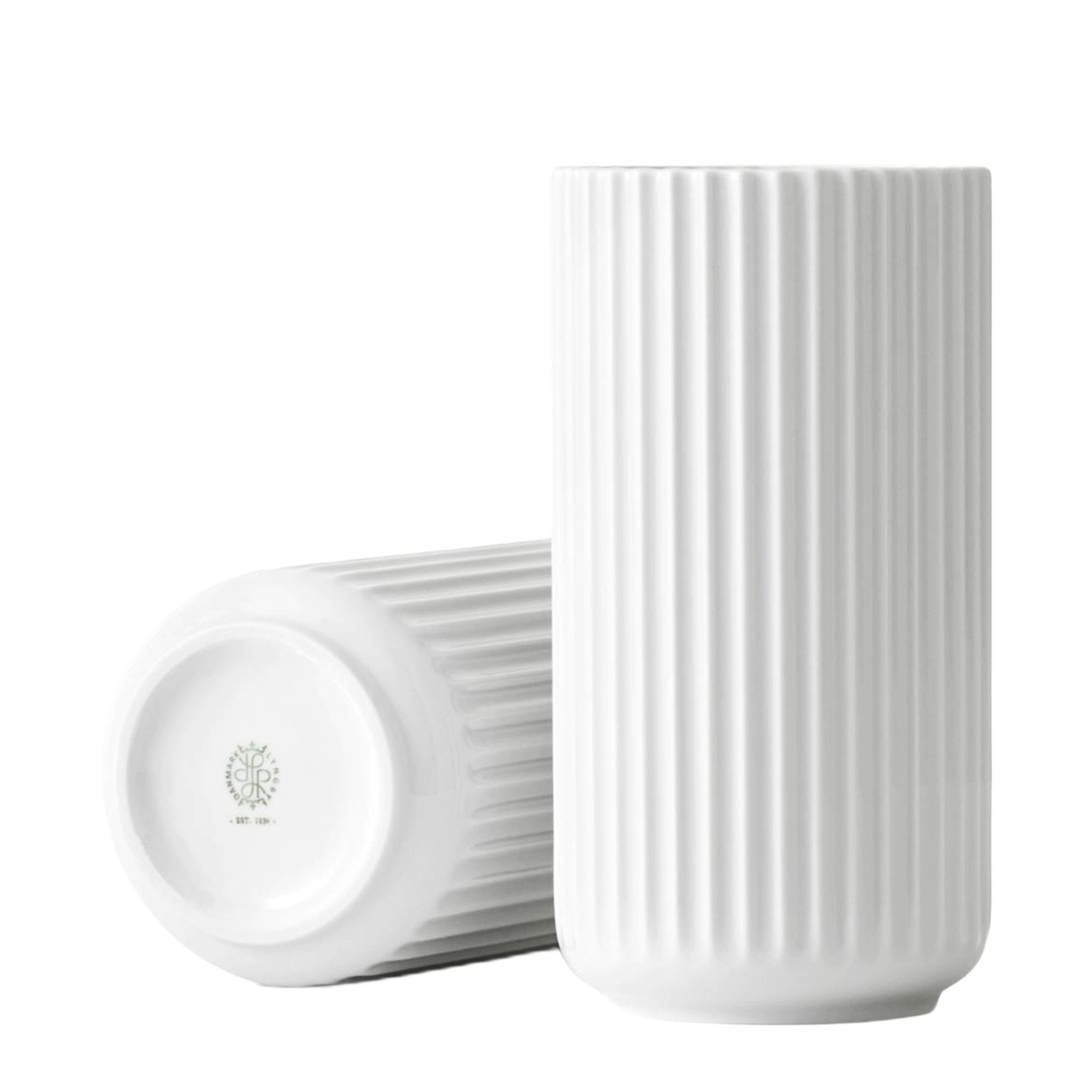 Lyngby Porcelæn Dekovase Lyngby Porcelæn Lyngby Vase H20.5 cm weiss porzellan