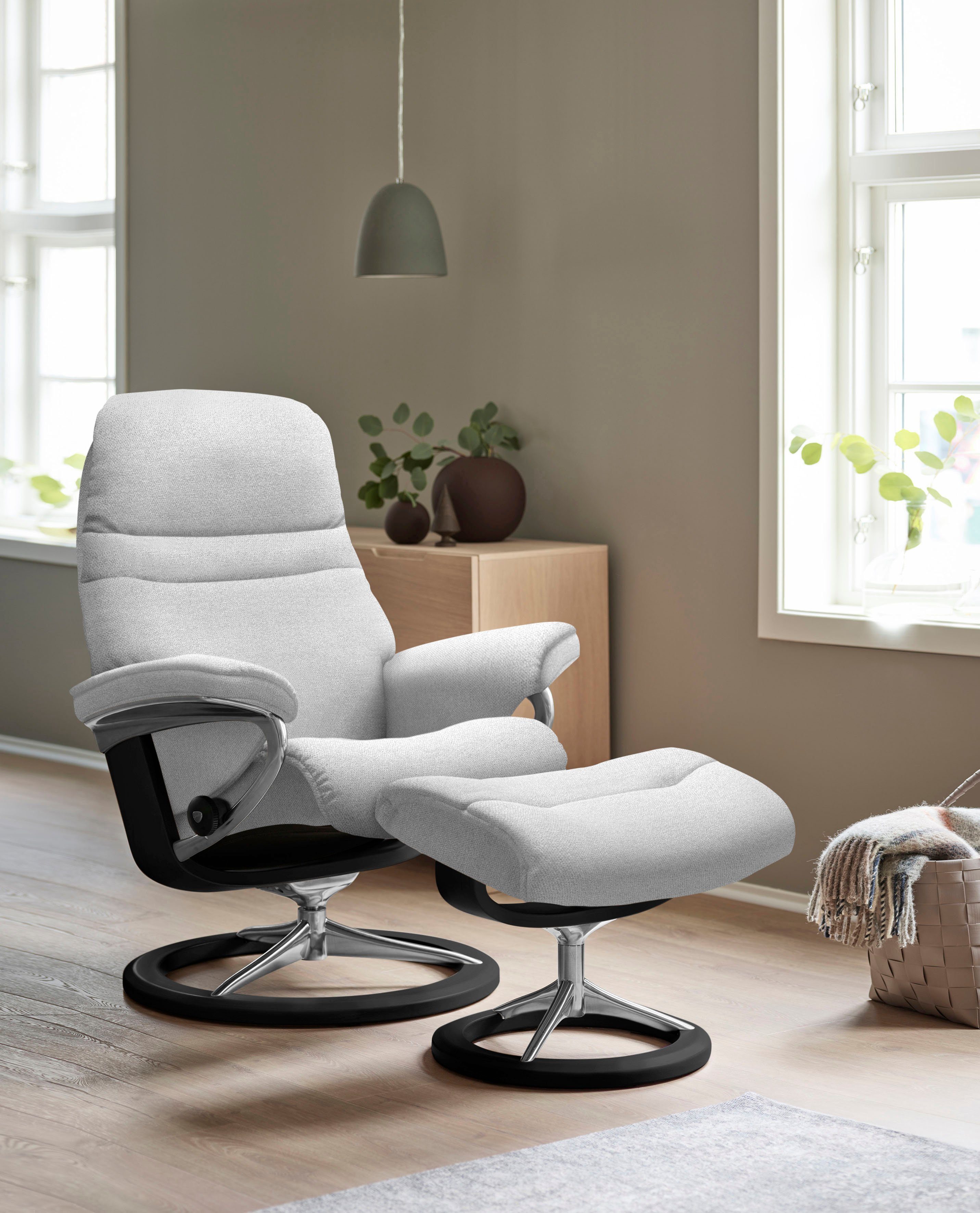 Stressless® Relaxsessel Sunrise, mit Signature Base, Größe M, Gestell Schwarz