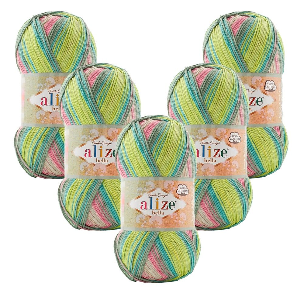 5 x ALIZE Bella Batik 6792