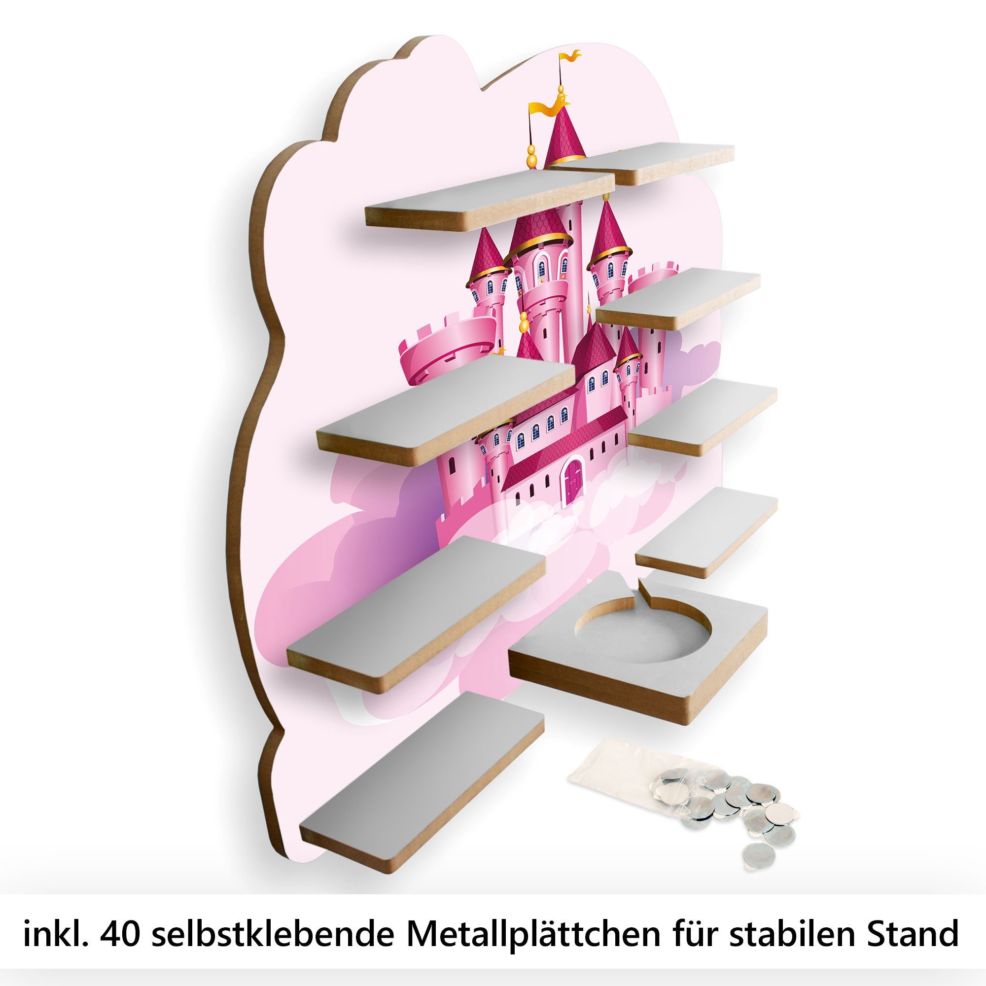 Kreative Feder Wandregal MUSIKBOX-REGAL Märchenschloss, für günstig online kaufen