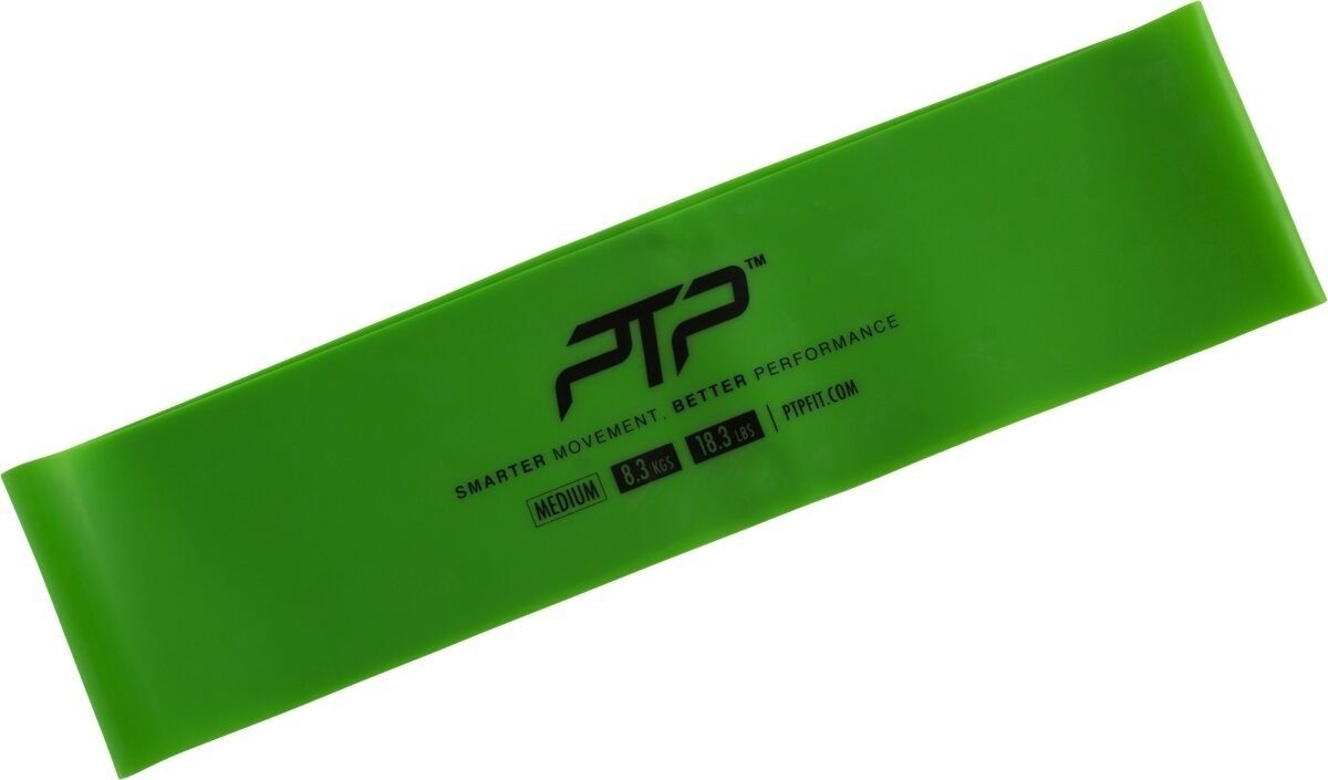 PTP Physiobänder Fitnessband Microband Grün