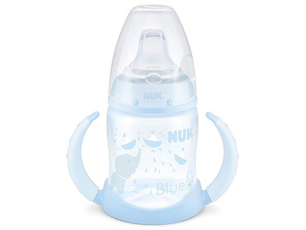 NUK Babyflasche NUK First Choice Trinklernbecher, Trinklernflasche 150ml boy