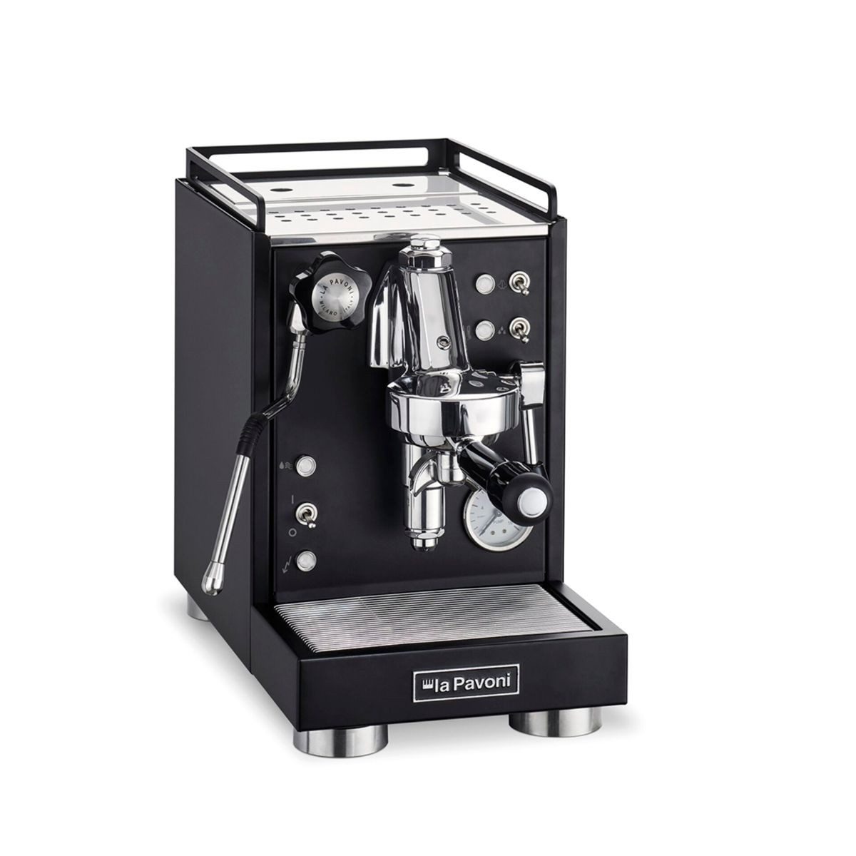 La Pavoni Siebträgermaschine Mini Cellini Nera