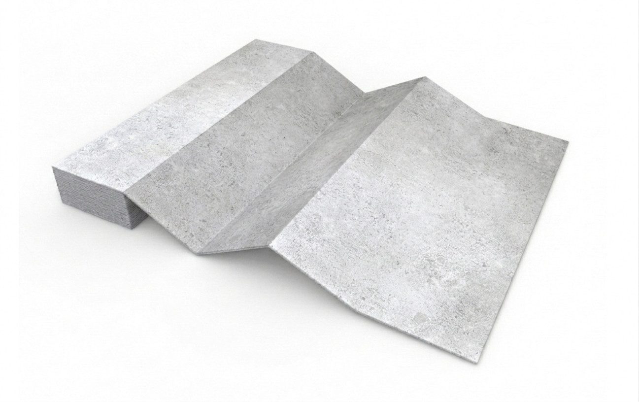 IKHEMalarka Wandpaneel Betonoptik XXL, 1,38 m², 274 x 50 cm, Faltbares Styropor Schaum - Wand, BxL: 5x274 cm, 1,38 qm, (1,38 m², 1,38 m), Sichtbeton Wandverkleidung, Nahtlose Optik / 5mm stärke