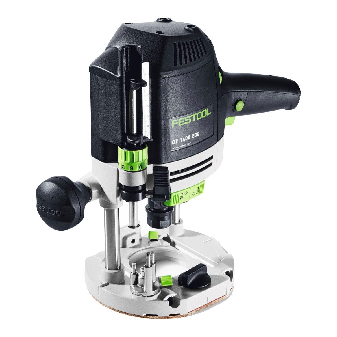 FESTOOL Oberfräse OF 1400 EBQ-Plus Oberfräse 1400 W 6 - 12,7 mm + Systainer (576207)