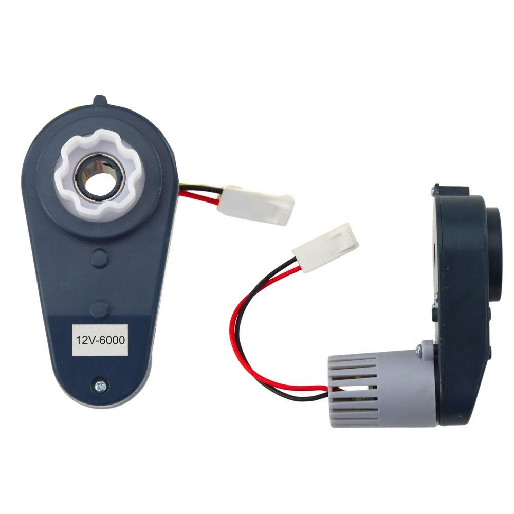 LEAN TOYS Elektro-Kinderzug Getriebemotor Antriebsmotor Ersatzmotor, (1-tlg), Getriebemotor 12 V, 12000 U/min, Frontantrieb, Ersatzteil