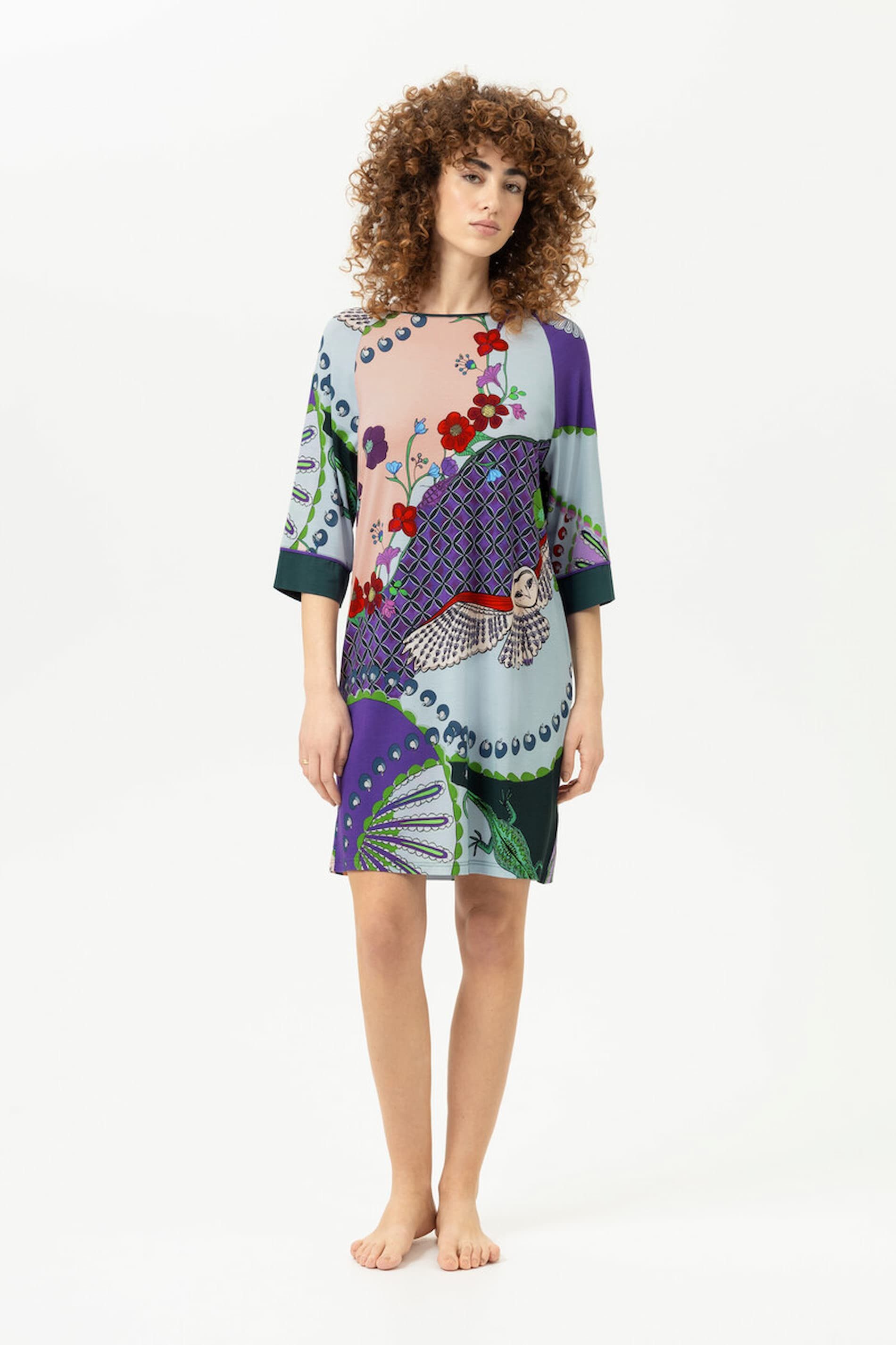 Mey Nachthemd Nachthemd 3/4 Arm SECRET GLADE