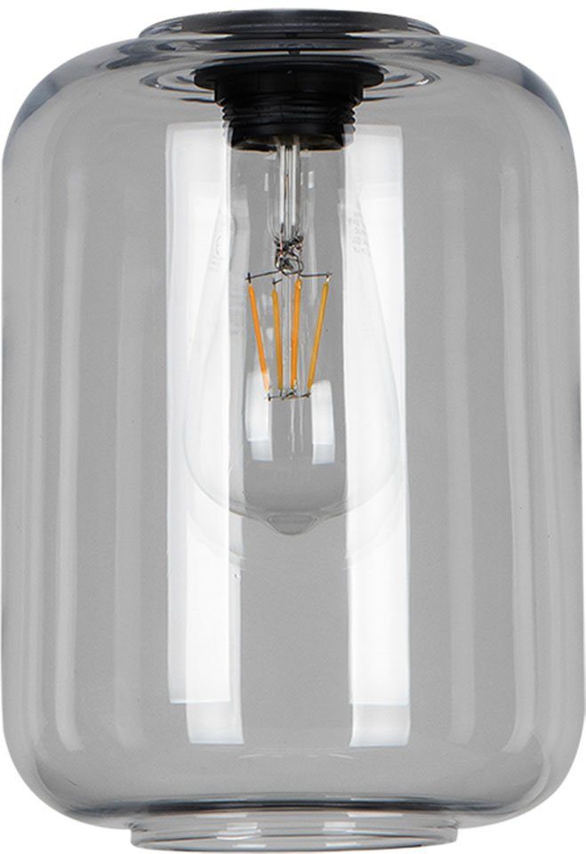 BRITOP LIGHTING Pendelleuchte TARRO, ohne Leuchtmittel, Hochwertiger Rauch  Glasschirm, Transparent, Made in Europe | Pendelleuchten
