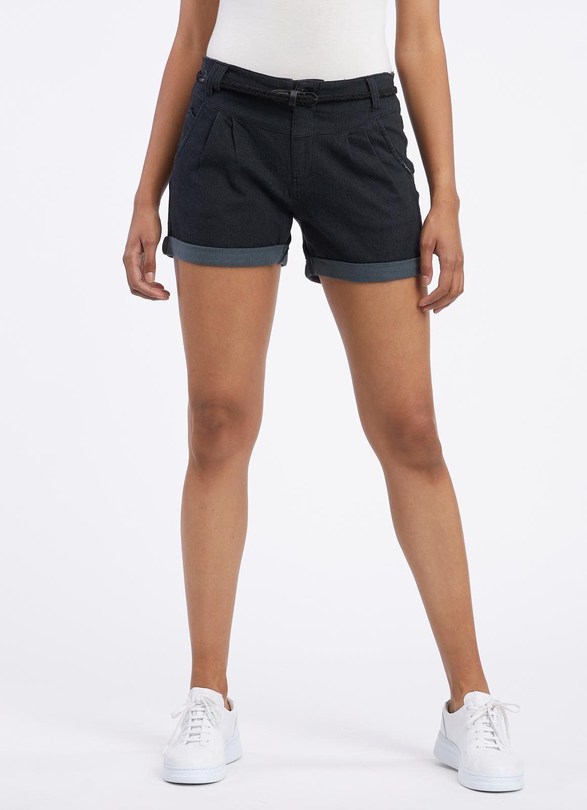 Ragwear Shorts HEEVEN A (Set, 2-tlg., mit Gürtel) mit Umschlagsaum, Gürtelschlaufen und Taillengürtel