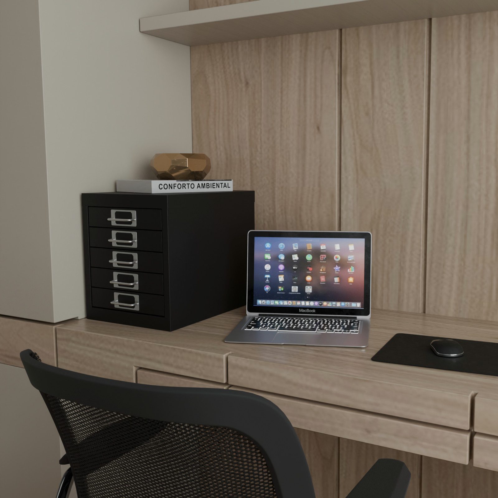 HAGO Ablageregal Aktenschrank Schwarz Schubladenschrank 5 Schubladen Stahls günstig online kaufen