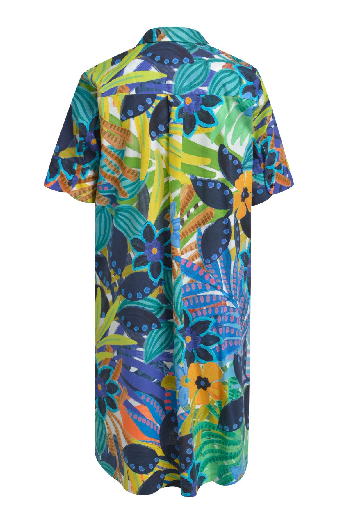 Milano Italy Maxikleid SHIRTDRESS 1/2 SLEEVE
