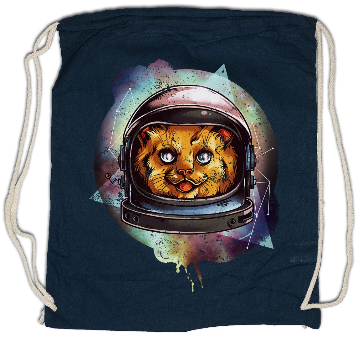 Turnbeutel Space Cat I Turnbeutel Raumfahrt Astronaut Katze Kitty Kitten Love