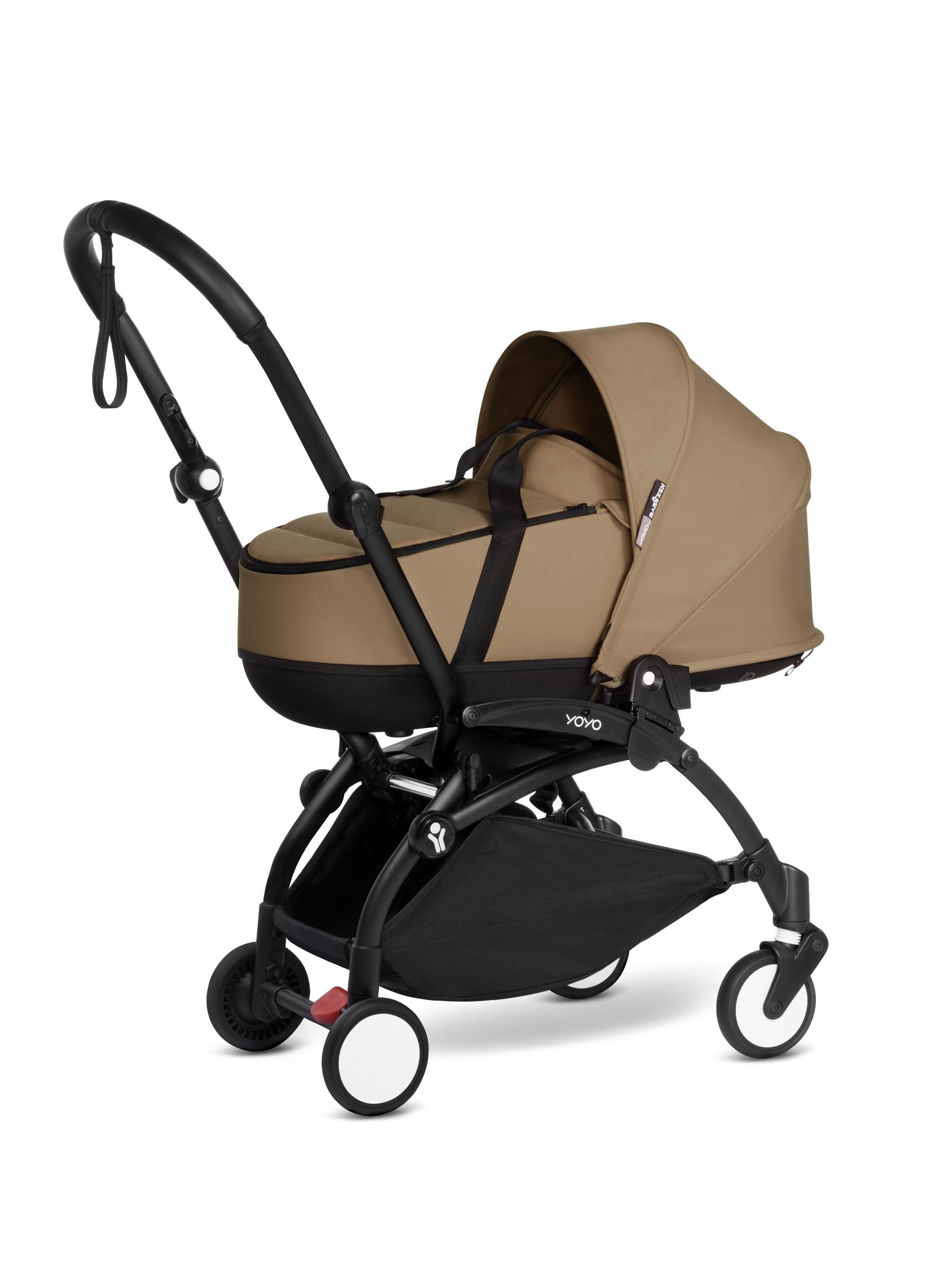 Kombi-Kinderwagen Gestell, und 6+ mit BABYZEN Liegewanne Toffee Textilset Komplett-Set YOYO