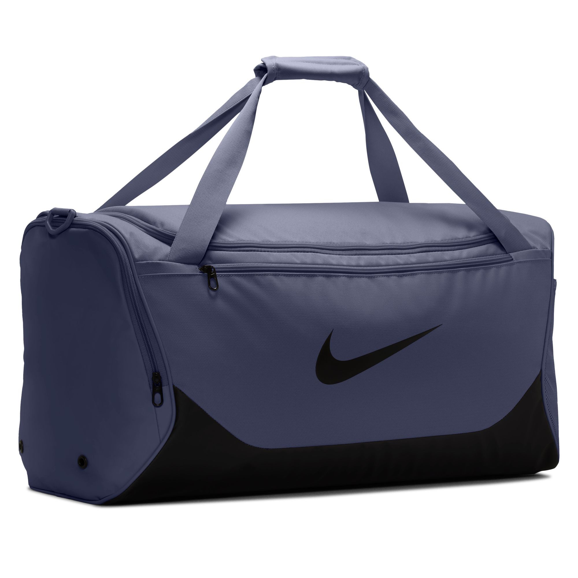 Nike Sporttasche NK BRSLA M DUFF - X, für Erwachsene, mit Reißverschlusstasche vorne