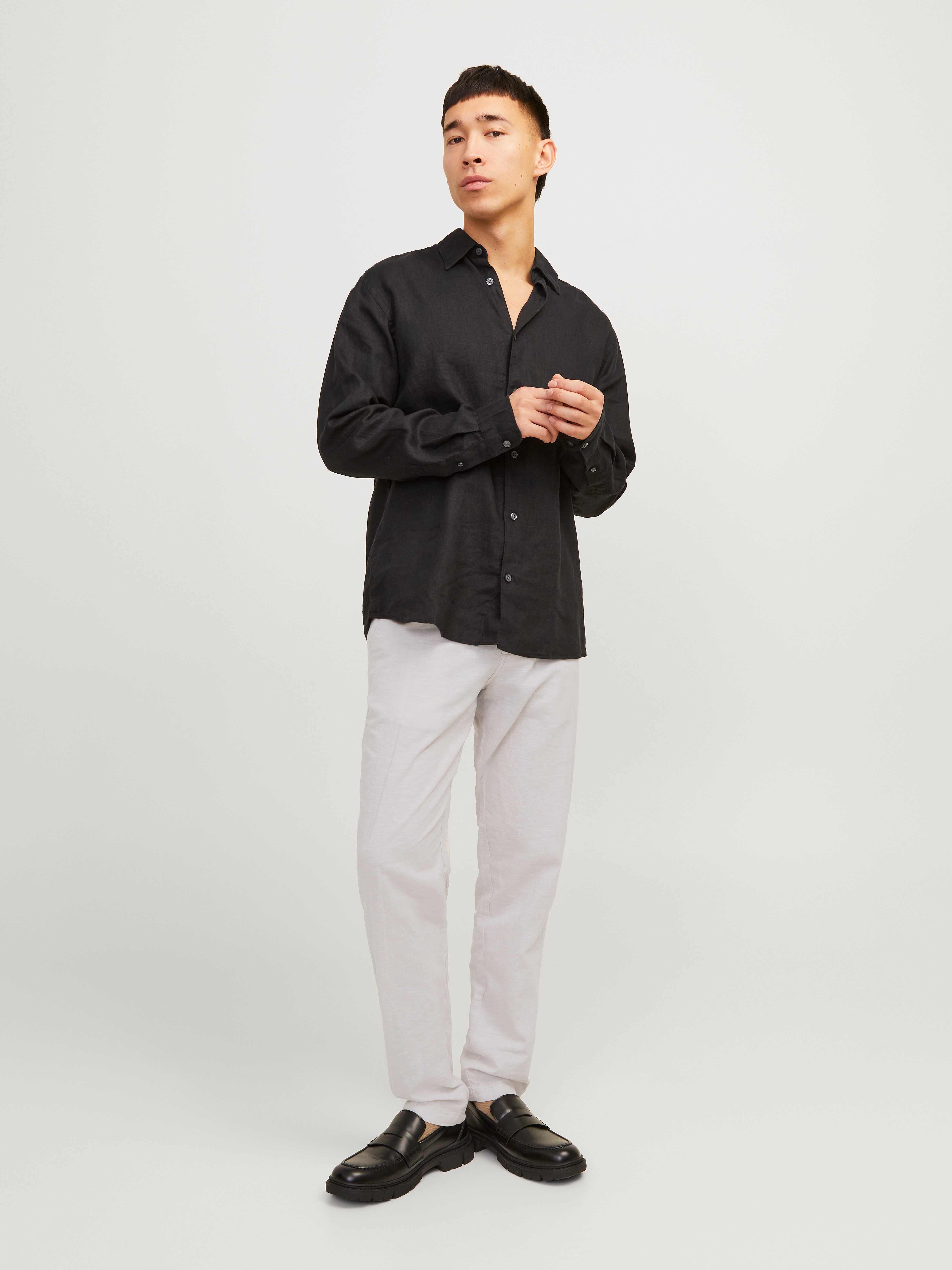 Jack & Jones Chinohose JPSTACE SUMMER CHINO PANT SN mit Reißverschluss – Bild 4 von 5