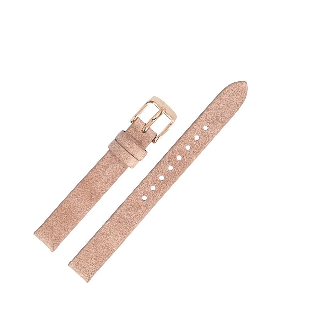 Uhrenarmband 12mm Leder Beige ES-3466 LB-ES3466