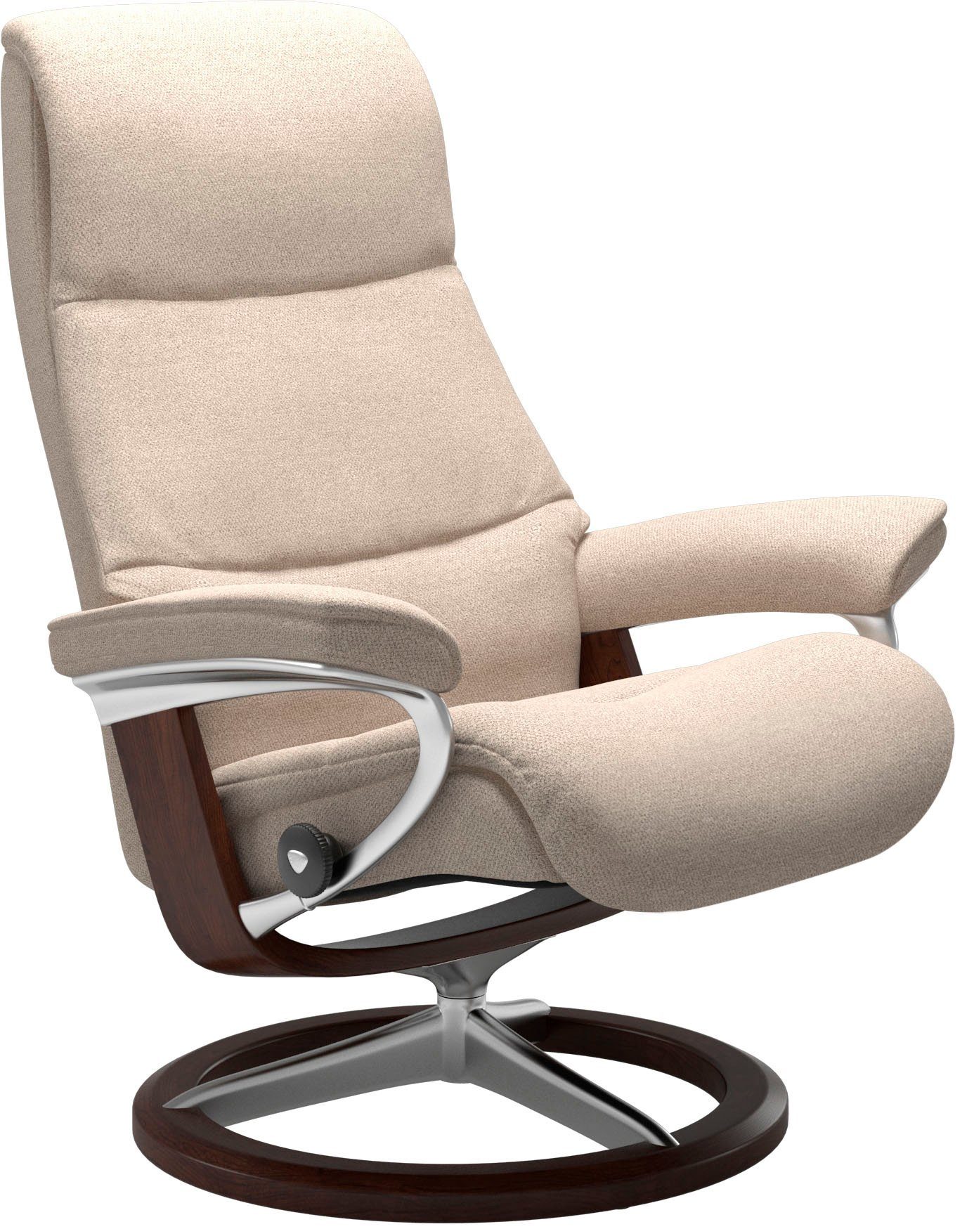 Stressless® Relaxsessel View, Größe Base, Braun M,Gestell mit Signature