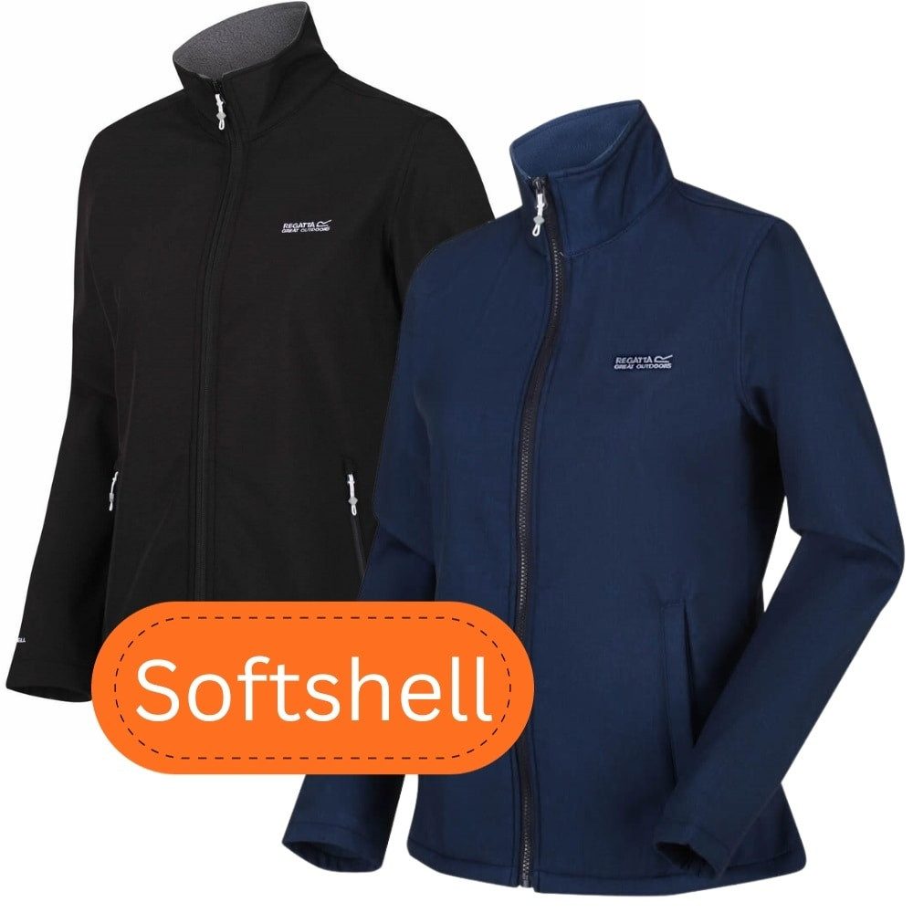 Softshelljacke Connie Damen Outdoor-Jacke große Größen