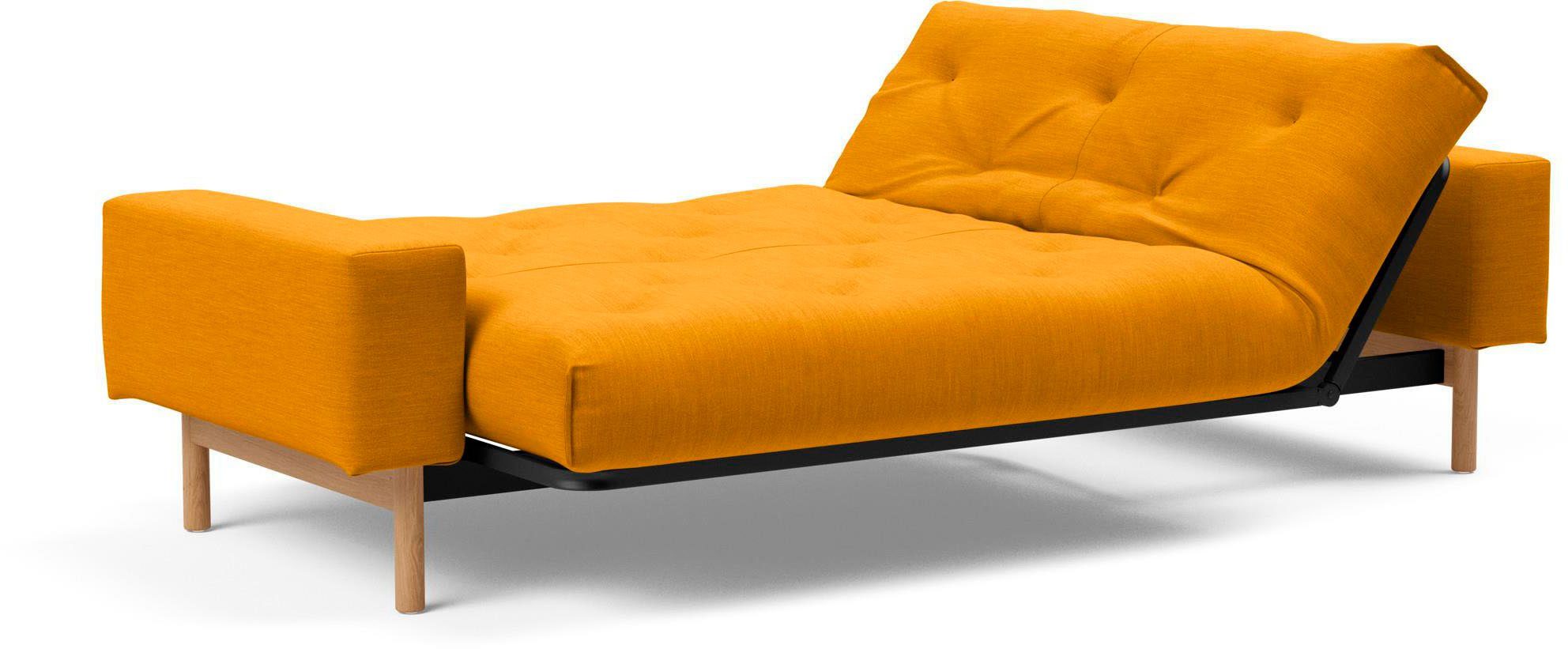 Breite Liegefläche Schlafsofa cm 140 MIMER, ™ Taschenfederkernmatratze, INNOVATION LIVING