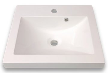 badselekt Waschbecken Waschbecken Aufsatzwaschbecken Waschtisch 46.0 x 40.0 cm PND2
