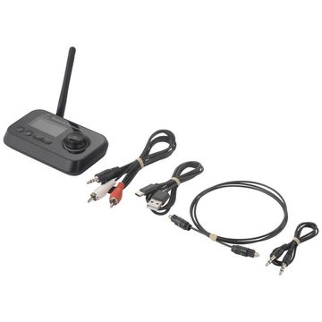 Renkforce Bluetooth® Audio-Sender und -Empfänger mit Bluetooth-Adapter, integrierte LED-Anzeige