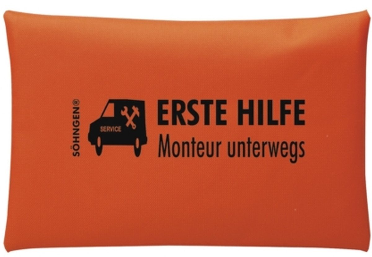 Söhngen Erste-Hilfe-Set Erste-Hilfe-Set Monteur unterwegs orange