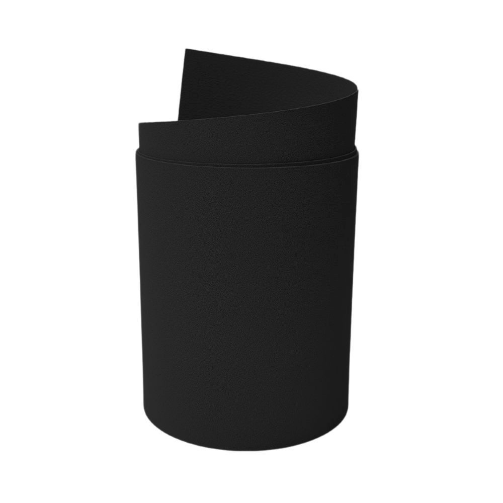 zaunzu Sichtschutzstreifen Premium Maxi für Doppelstabmatten 24cm hoch Schwarz 2,05m, (1x Einzelstreifen, 24cm hoch, UV-beständiger Sichtschutz), 5 Jahre garantierte Farbechtheit