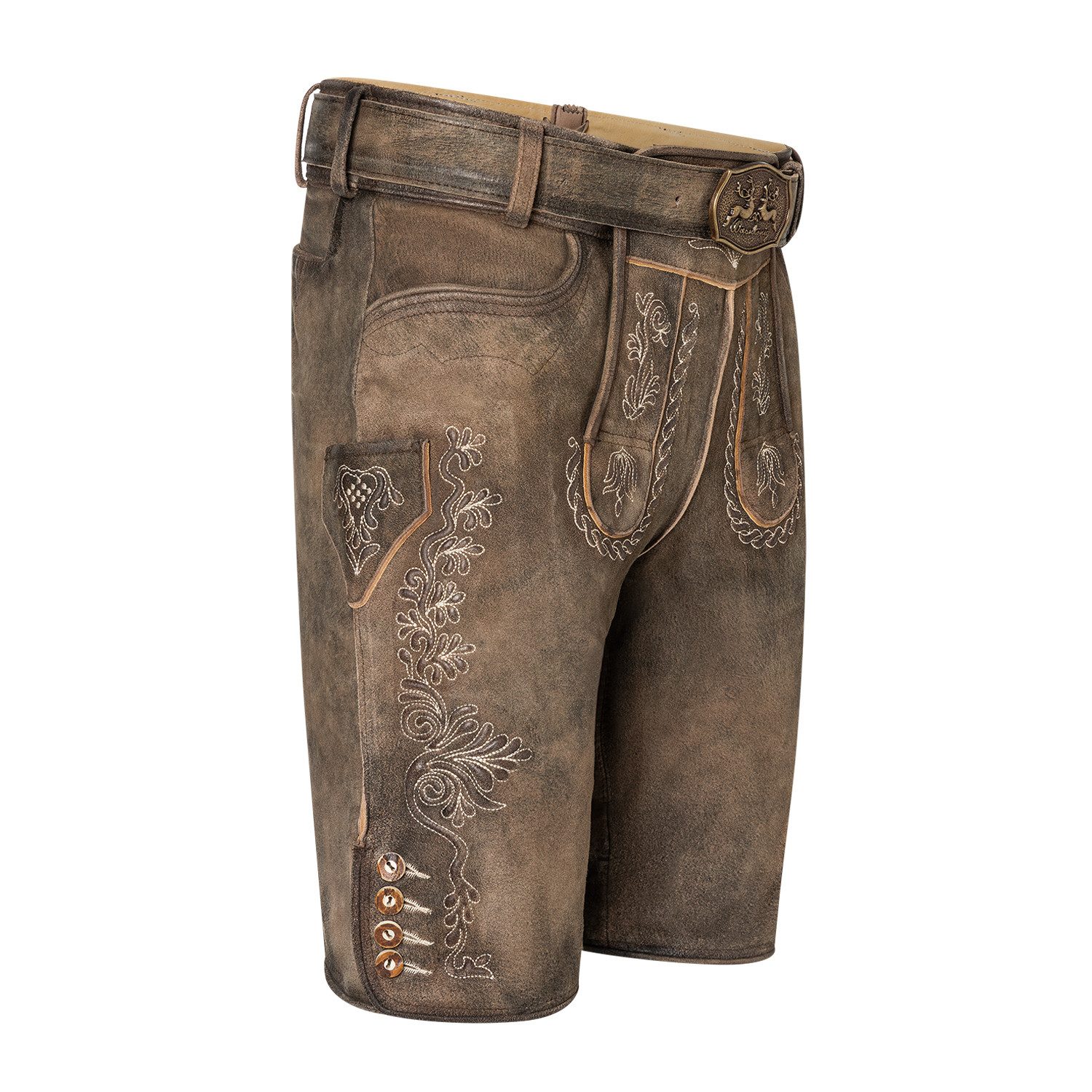 Wiesnkönig Trachtenlederhose Lederhose Max