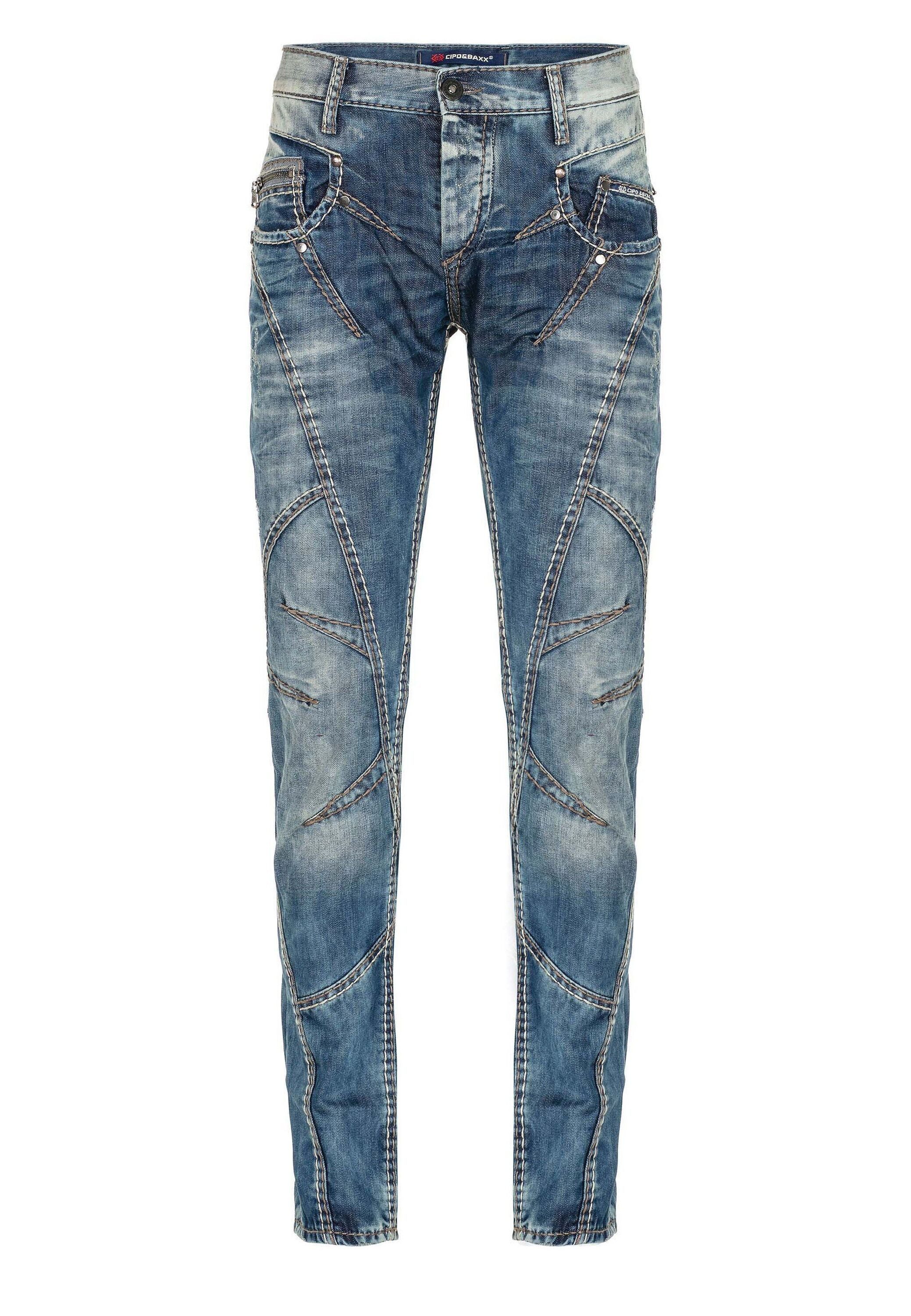 Cipo & Baxx Straight-Jeans Jeans in Straight-Fit, C-0894 günstig online kaufen