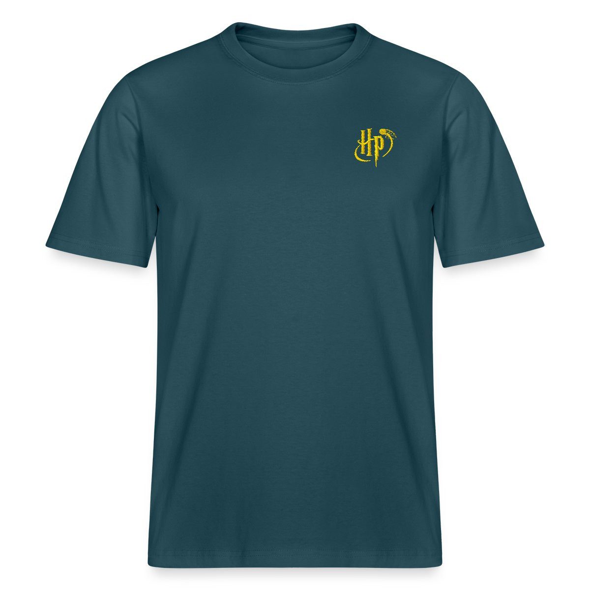 Spreadshirt T-Shirt Harry Potter kleines Logo Stick Relaxed Fit Unisex T-Shirt (1-tlg)