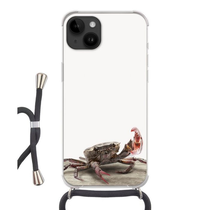 MuchoWow Handyhülle Kinder - Krabbe - Meerestiere - Jungen - Mädchen - Kinder Handyhülle Telefonhülle Apple iPhone 14
