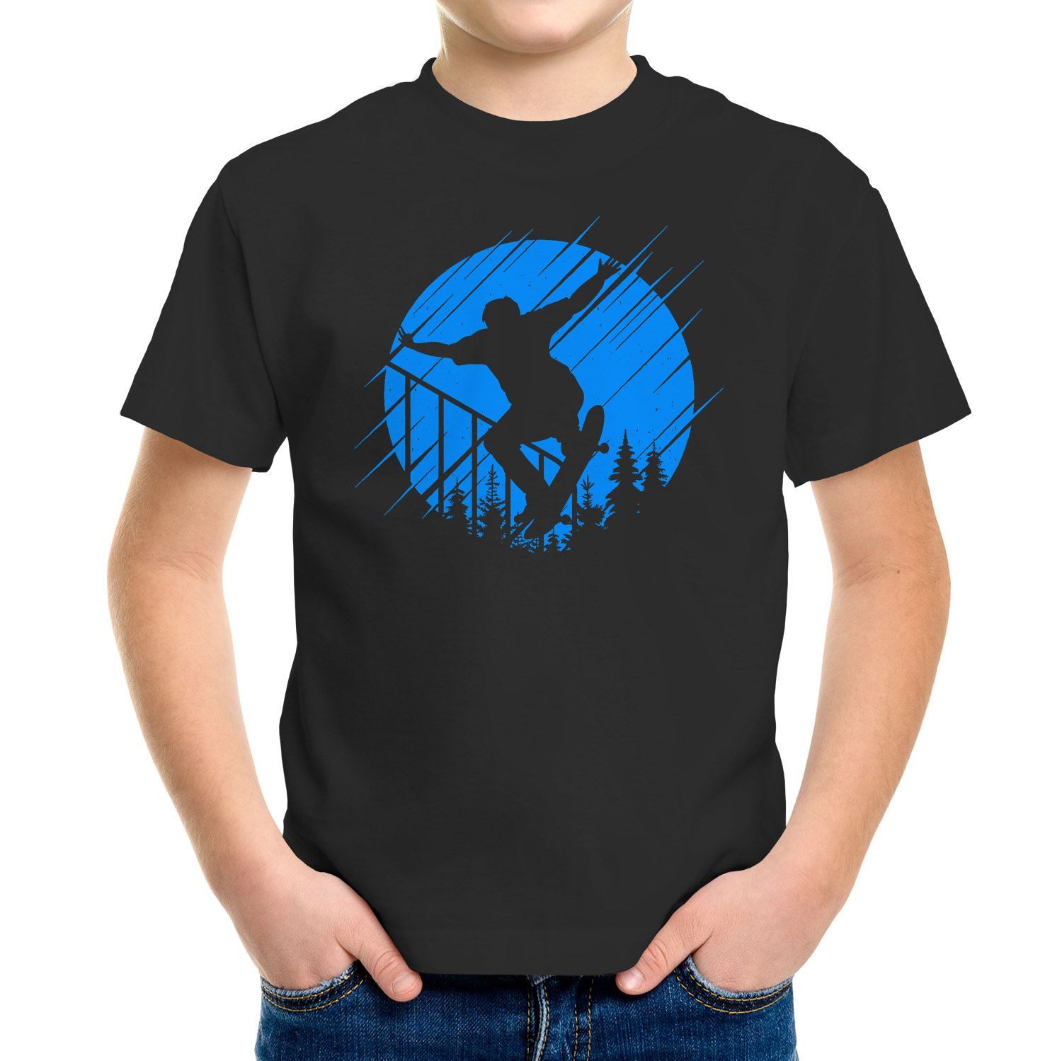 schwarz-blau