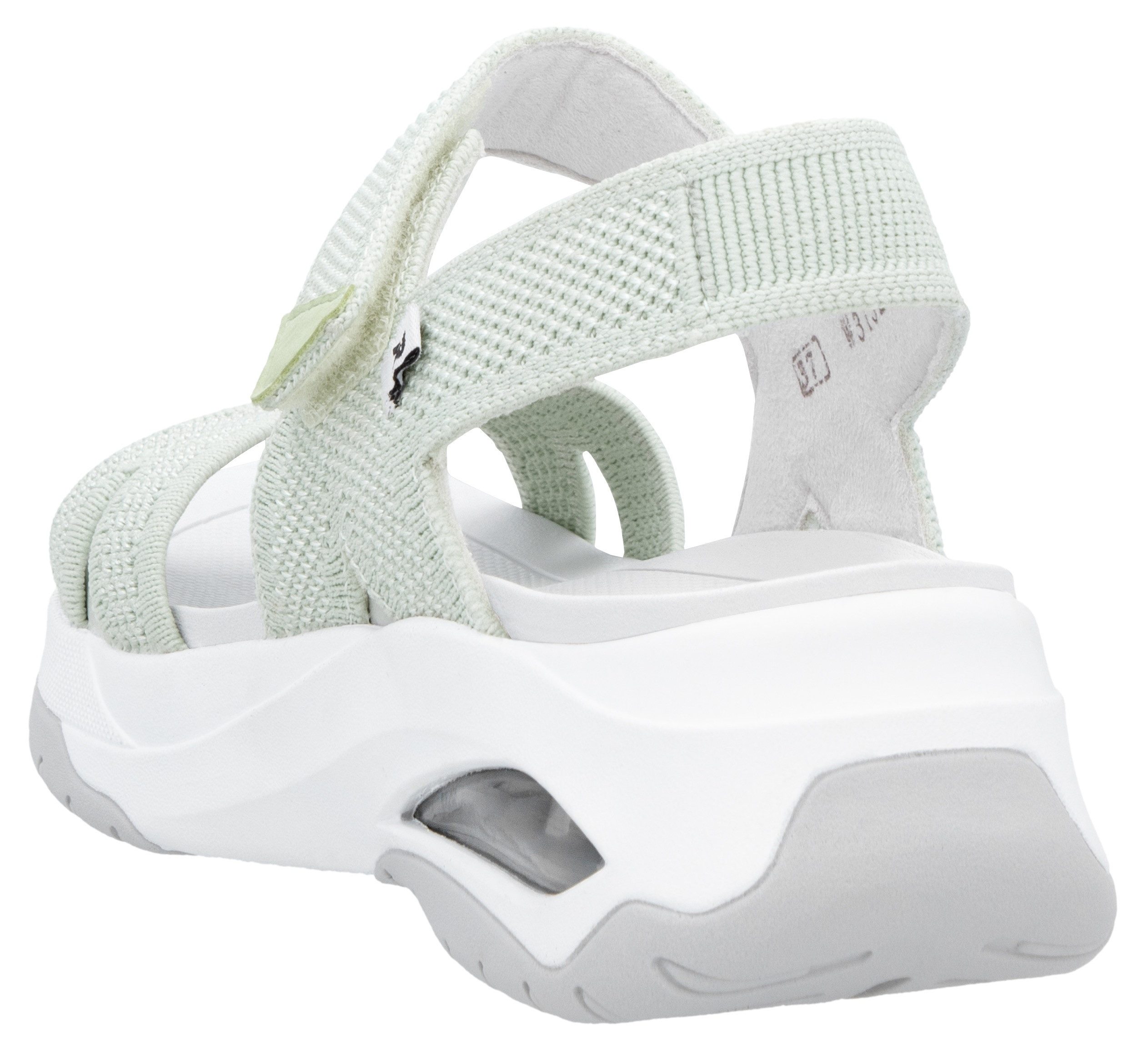 Rieker Sport Byron Bay Sandale, Sport-Sandale, Sommerschuh, Outdoorsandale mit weichem Fußbett