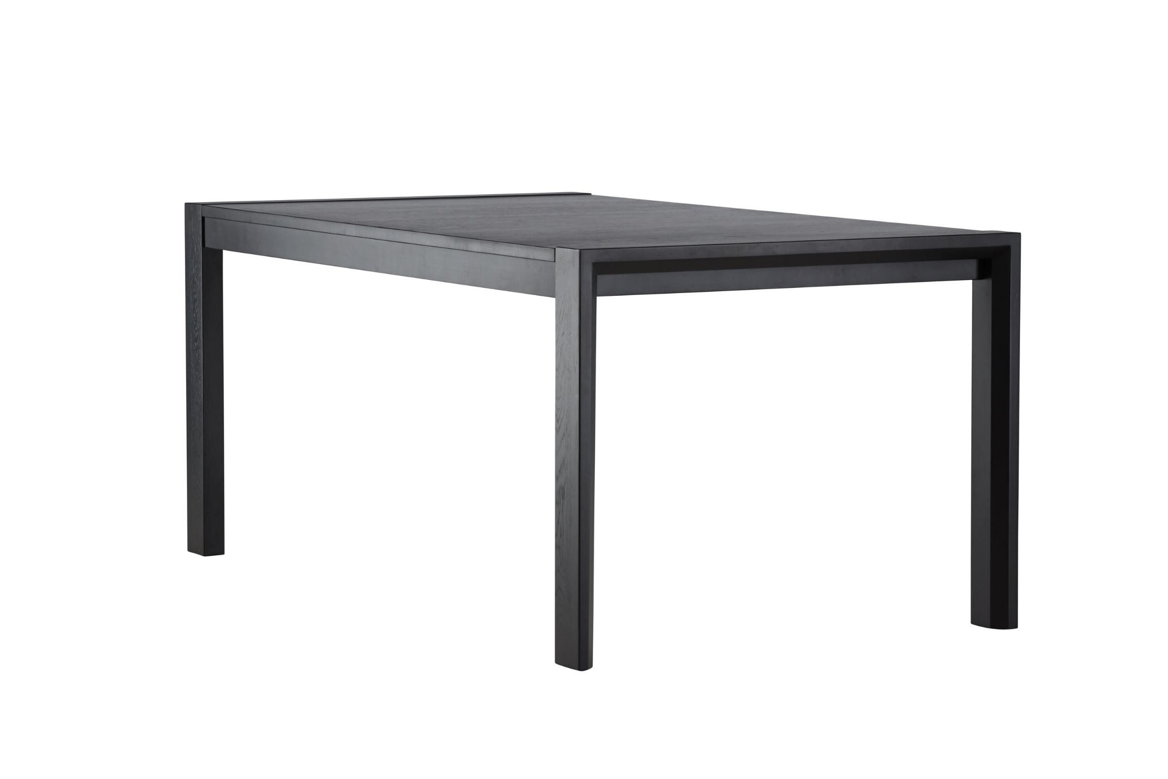 Venture Home Esstisch Slider Esstisch mit Auszug 95x250 cm schwarz. (1-St)