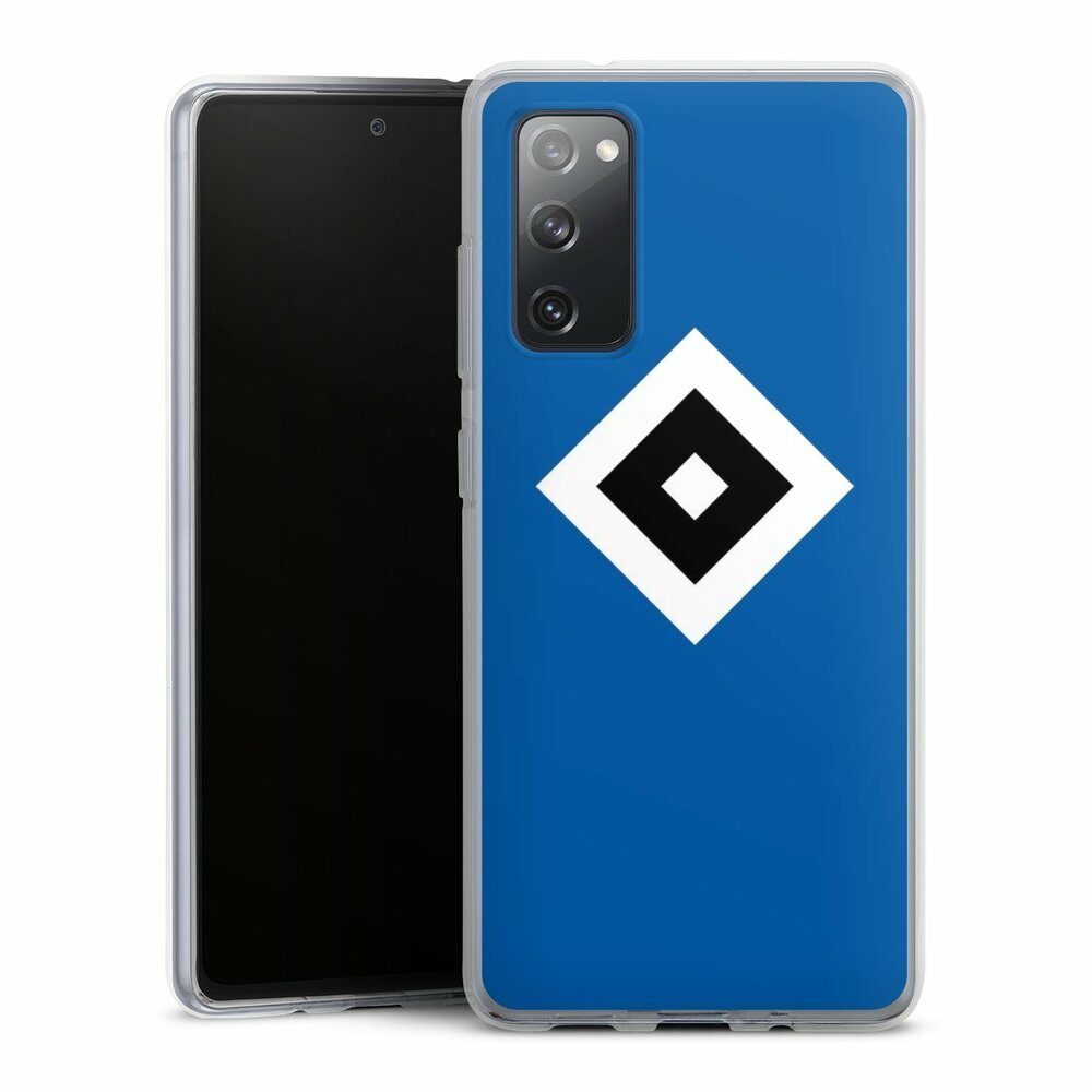 DeinDesign Handyhülle HSV Logo Hamburger SV HSV Blau, Samsung Galaxy S20 FE 5G Silikon Hülle Bumper Case Handy Schutzhülle