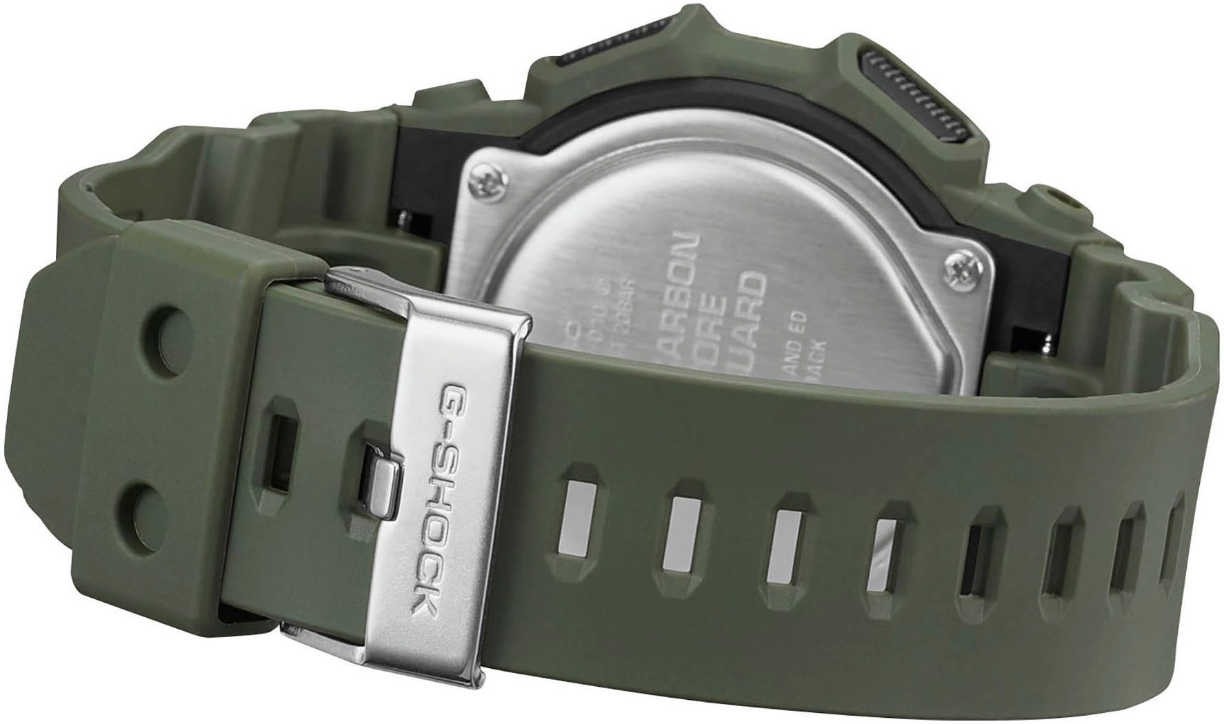 CASIO G-SHOCK Chronograph GD-010-3ER, Quarzuhr, Armbanduhr,Herrenuhr, digital, autom. Kalender, Resinarmband