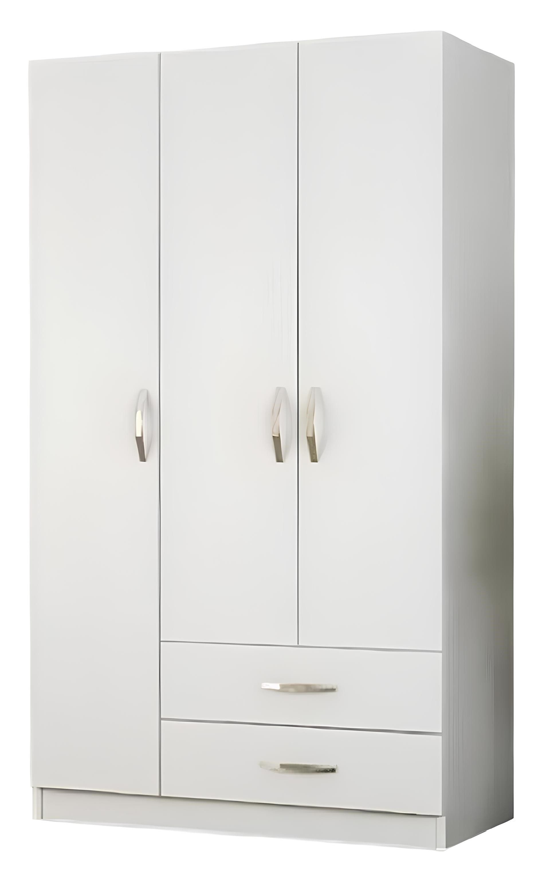 Kleiderschrank Stilvolle Kleiderschrank Schlafzimmer Garderobenschrank Weiß Holz