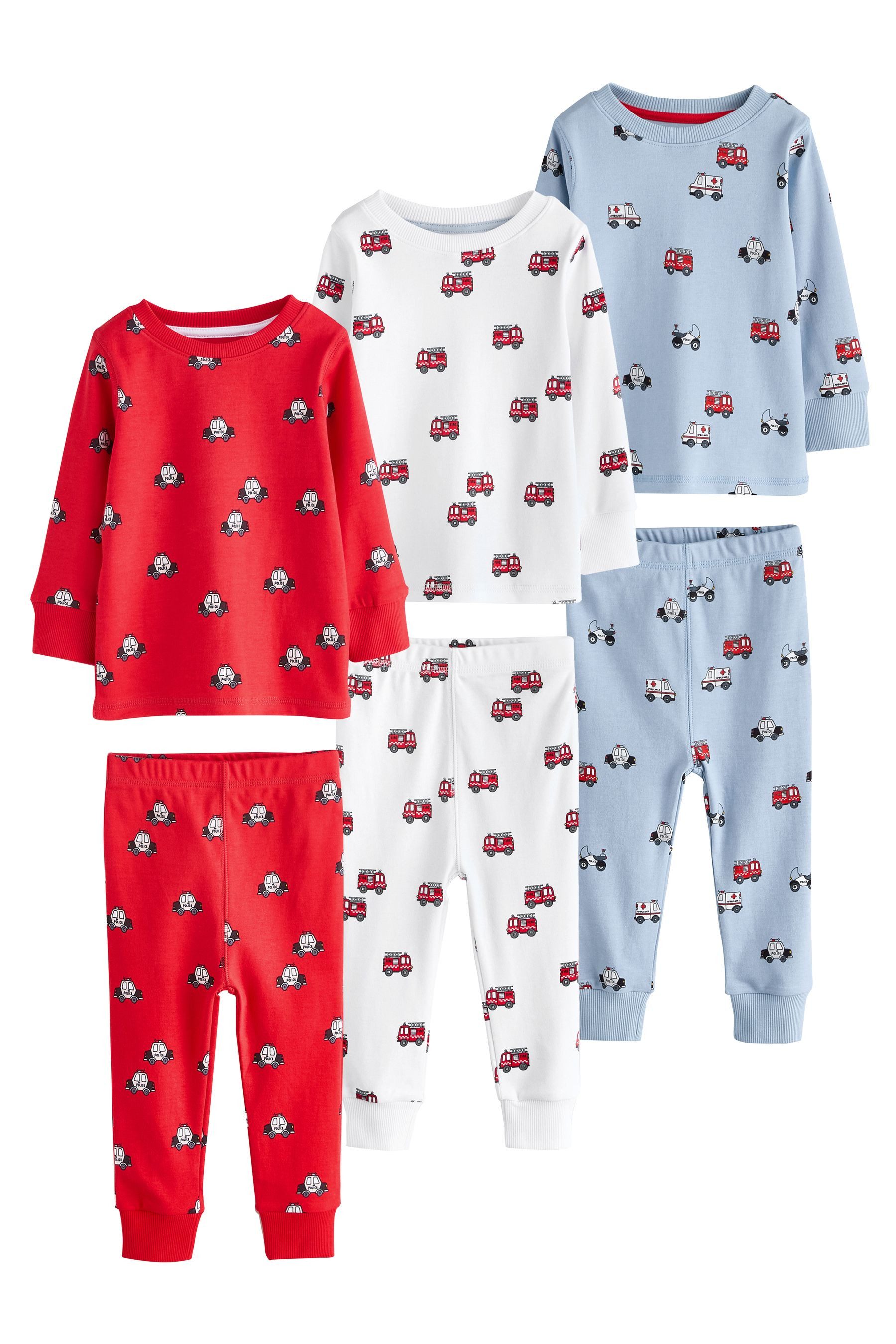 Next Pyjama Kuscheliger Pyjama im 3er-Pack günstig online kaufen
