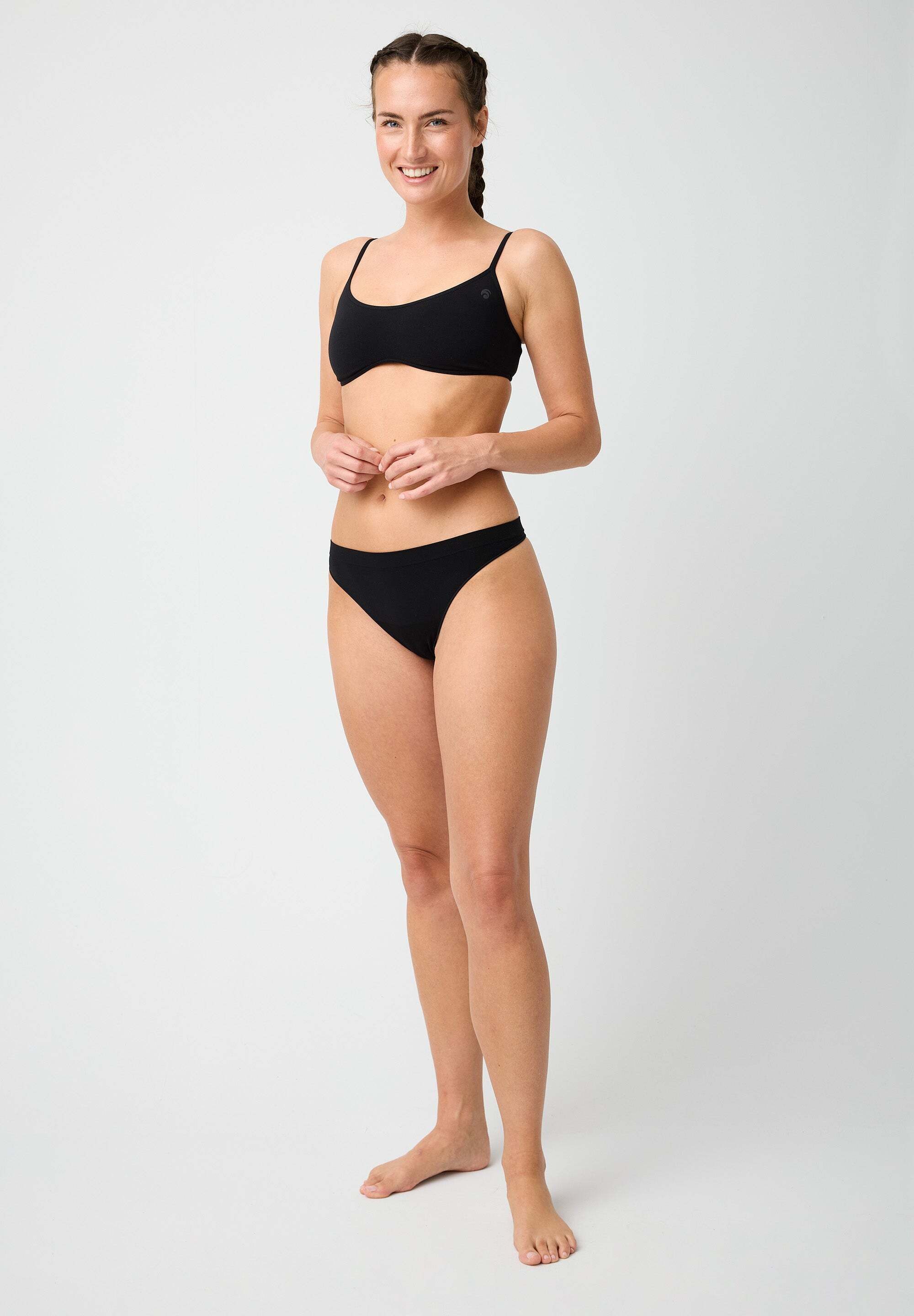 OCEANSAPART String Cloudy (1-St) Nahtloser Tanga mit Second-Skin-Feeling für Sport und Alltag