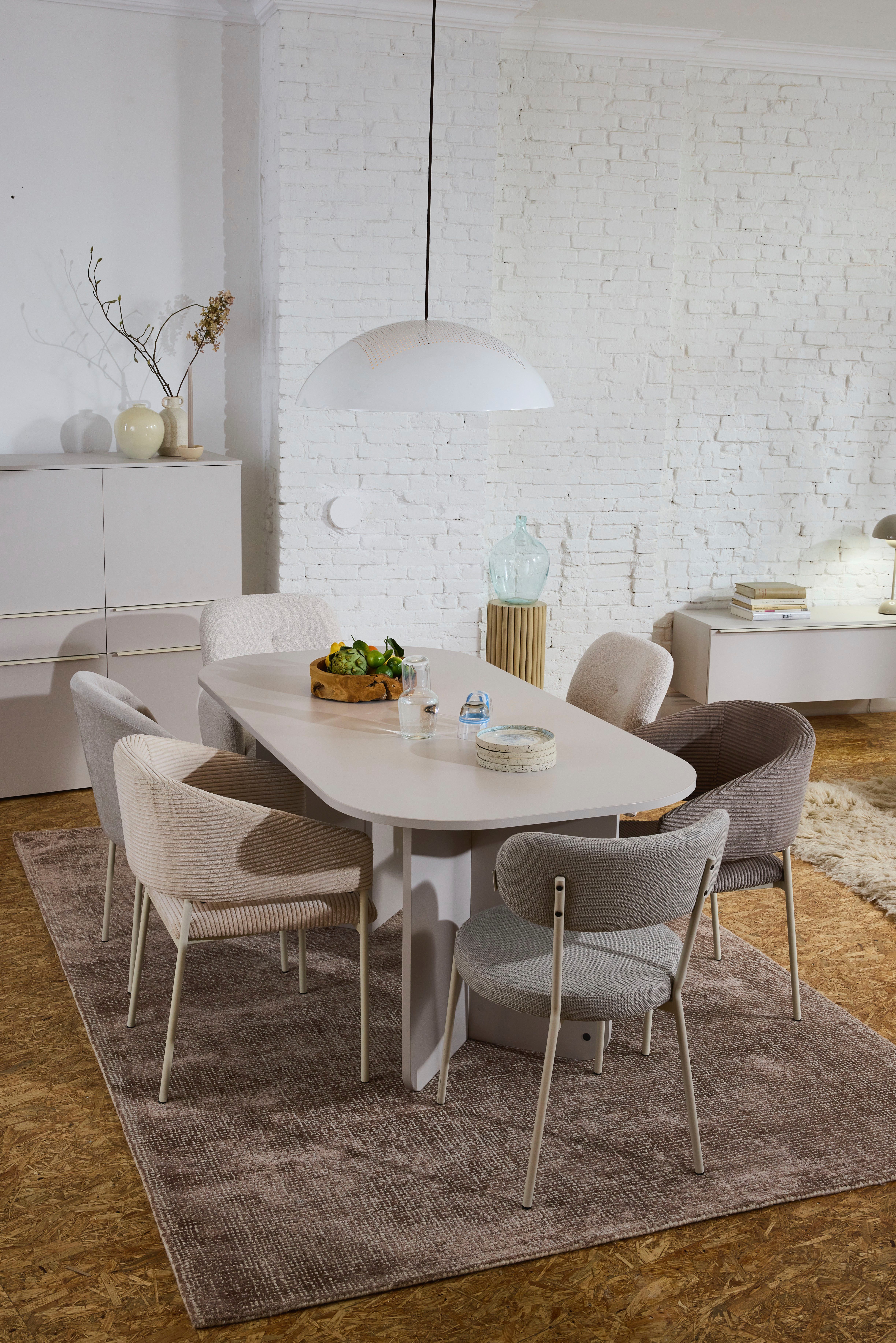 TOM TAILOR HOME Esstisch ROUNDED TABLE, mit gerundeten Ecken. Fest 180 cm o günstig online kaufen