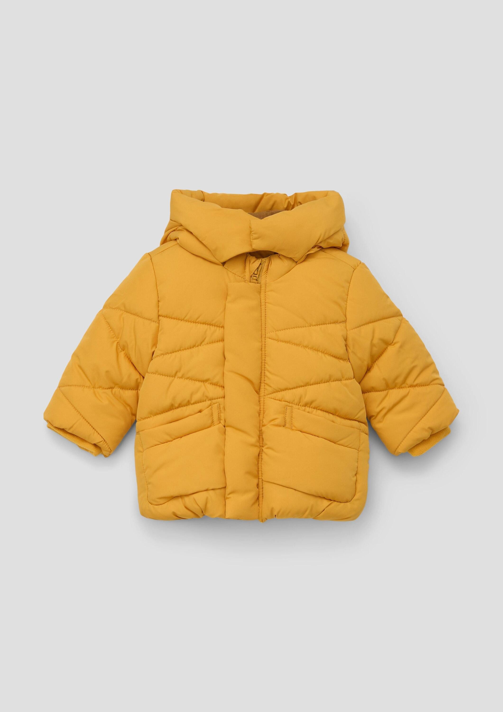 s.Oliver Winterjacke Outdoor-Jacke Steppjacke mit Kapuze