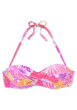 Sunseeker Bügel-Bandeau-Bikini-Top Butterfly, mit Schmetterling-Design