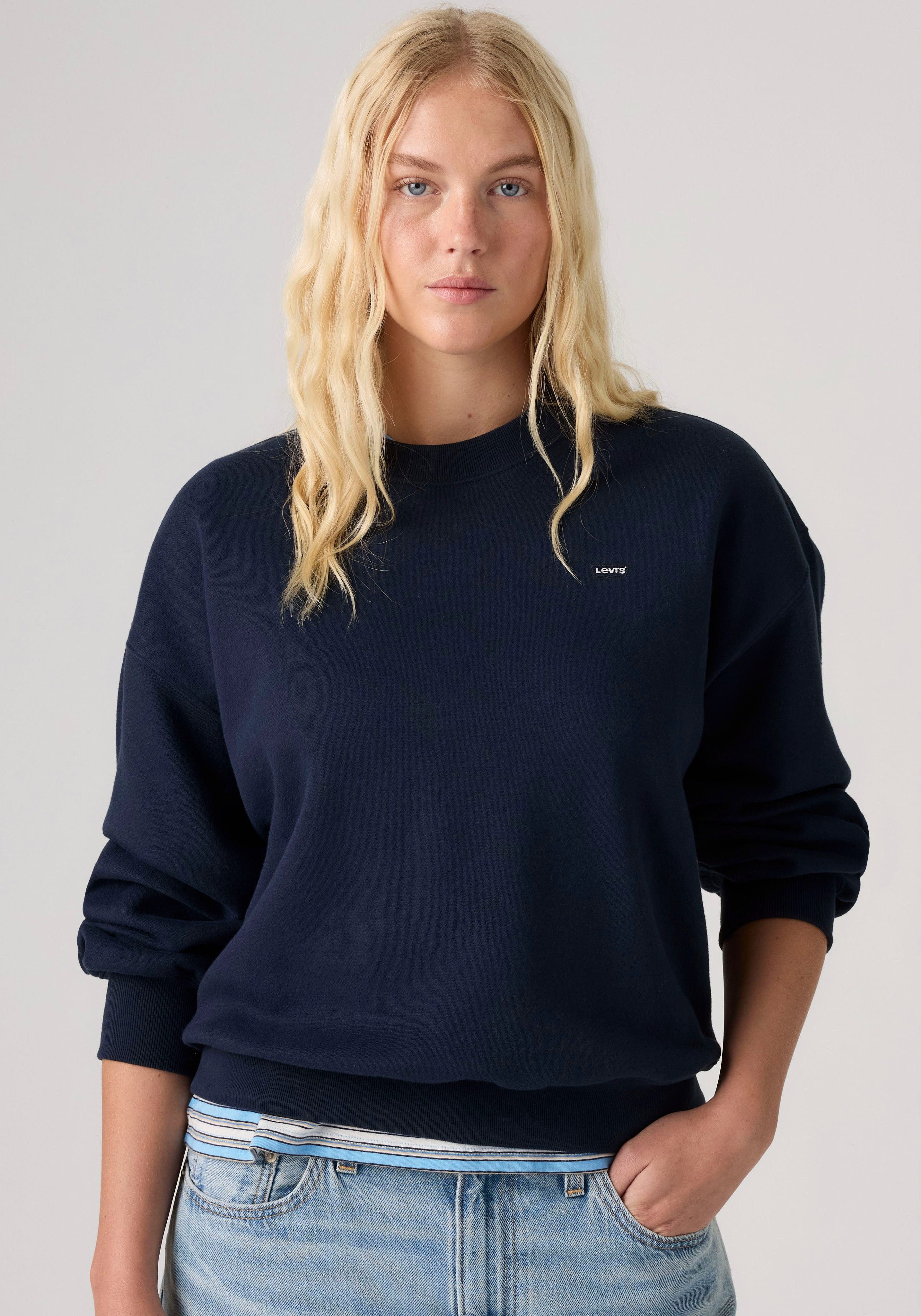 Levi's® Sweatshirt EVERYDAY CREW SWEATSHIRT mit kleinem Logo auf der Brust