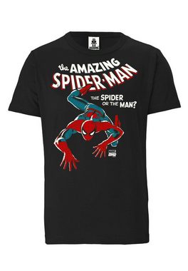 LOGOSHIRT T-Shirt Marvel - Amazing Spider-Man mit coolem Spider-Man-Print