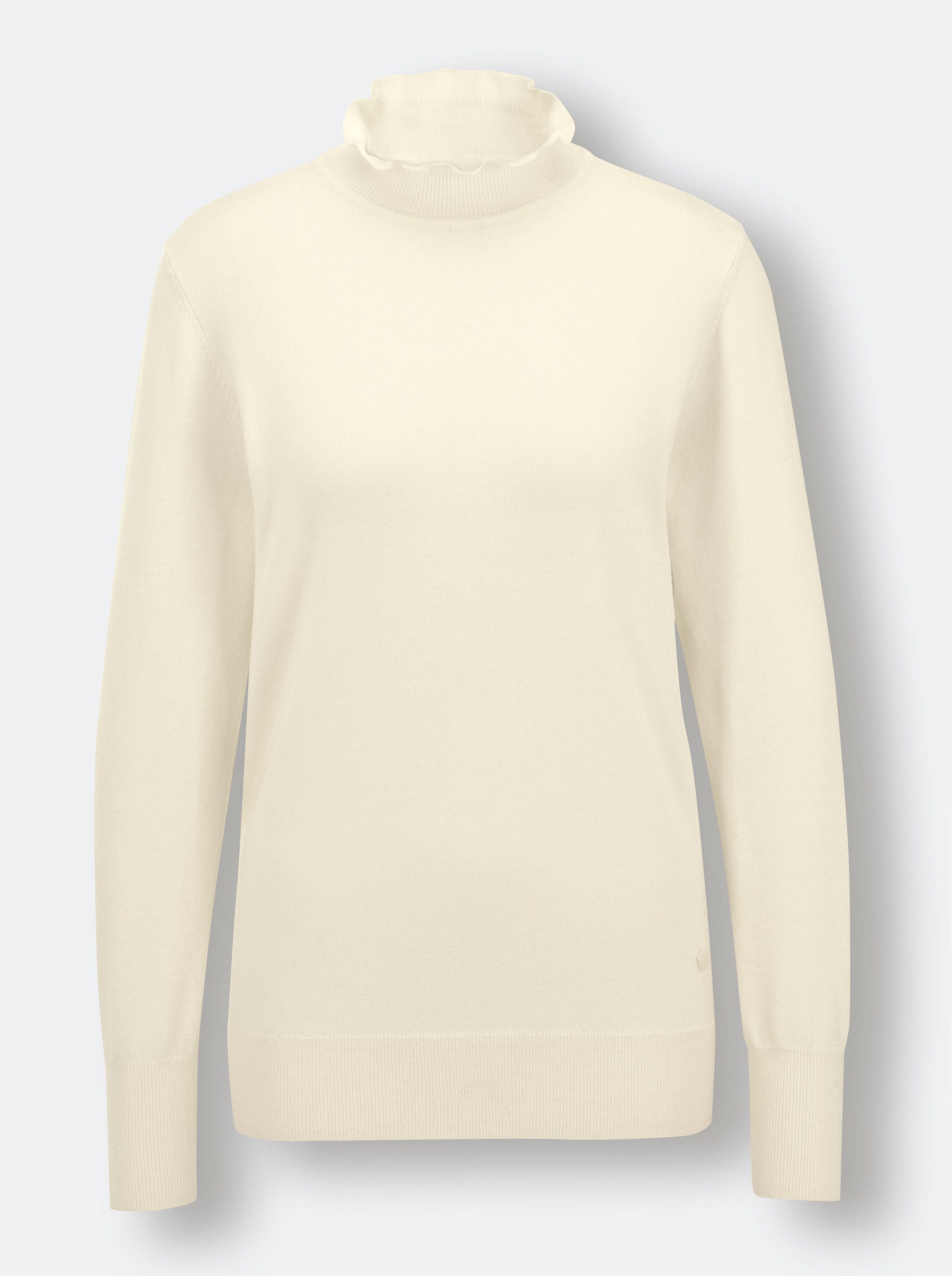 creation L Strickpullover Stehkragenpullover .