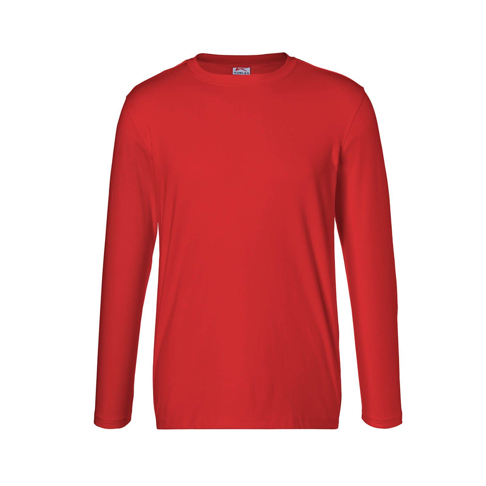 Kübler Longsleeve Kübler Shirts Longsleeve mittelrot günstig online kaufen