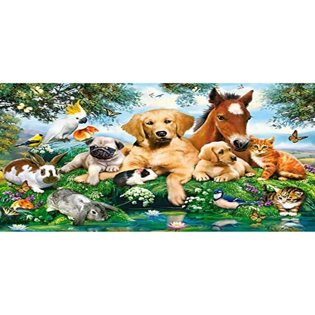 Castorland Puzzle Puzzle Sommerfreunde 500 Teile, Puzzleteile günstig online kaufen