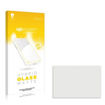 upscreen flexible Panzerglasfolie für Powmus T221 10.1", Displayschutzglas, Schutzglas Glasfolie matt entspiegelt