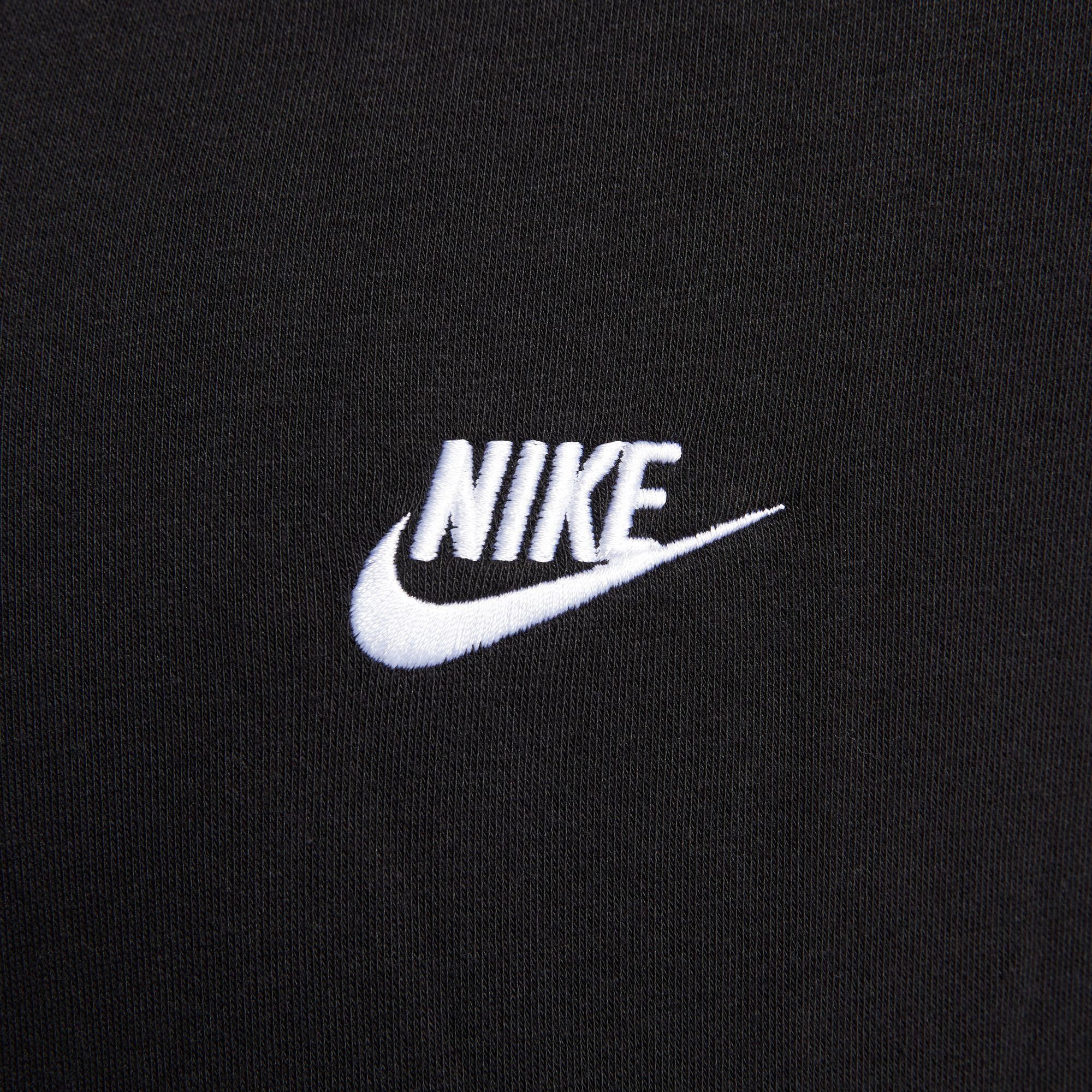 Nike Sportswear Hoodie BLACK/WHITE Women's Kapuzensweatjacke Full-Zip Club Fleece