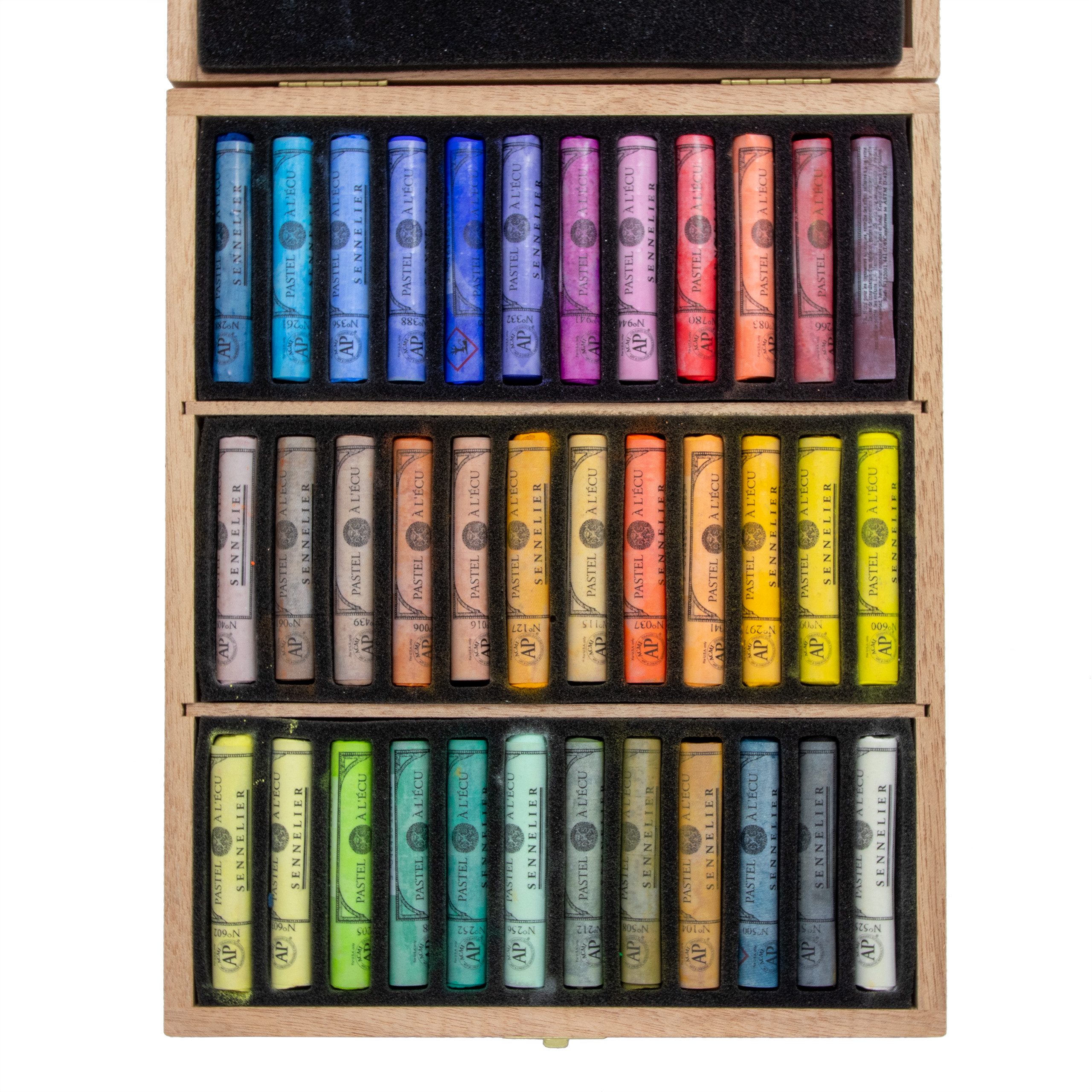 SENNELIER Pastellkreide Holzkasten mit 36 Softpastellen ECU - N132105